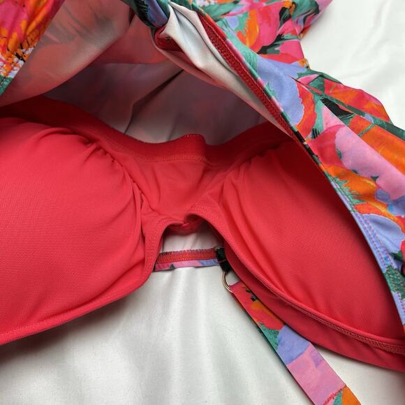 Sunsets Tankini Top 38G Hummingbird Cove NWT $106 Adjustable Strap Underwire - Picture 14 of 14